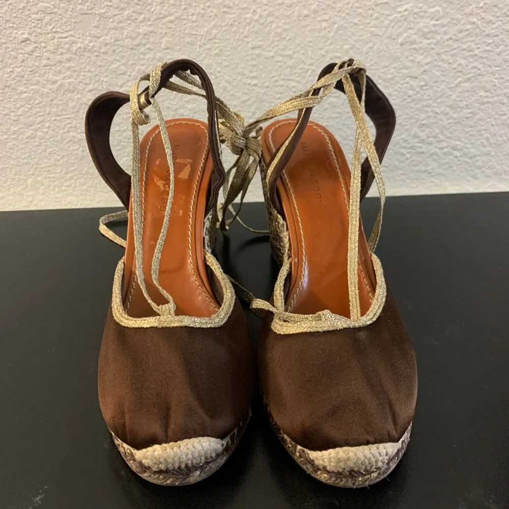 Vintage Marc Jacobs wedge espadrille